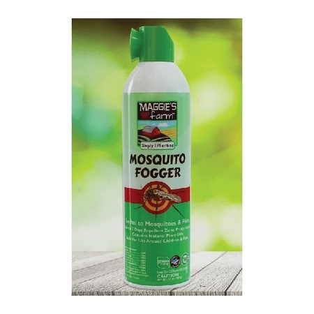 ROCKWELL LABS/MAGGIES FARM Maggie's Farm Simply Effective Mosquito Fogger, Liquid, Spray Application, Decks, Patios, Playsets, 14 oz MMFA014